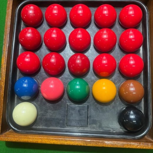 Snooker set of balls at 50,000