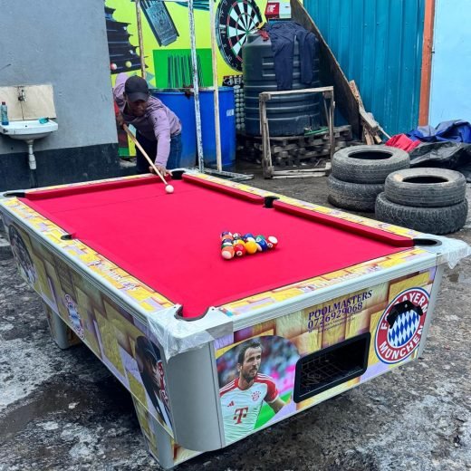 Wide jointers slate top pool table